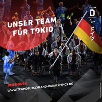 Einmarsch Team Paralympics