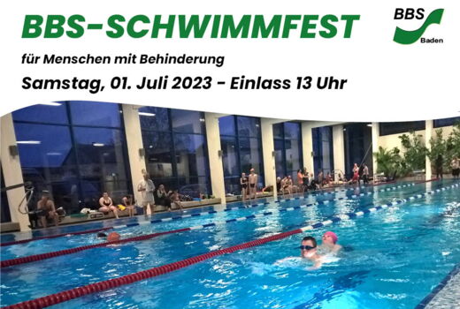 Flyer BBS-Schwimmfest