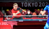 Juliane Wolf im Einzel und Doppel im Para-Tischtennis bei den Paralmpischen Spielen in Tokio